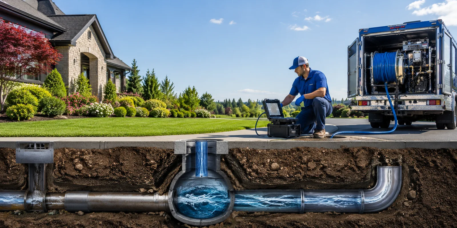 Drainage restoration information for East Waterford, PA